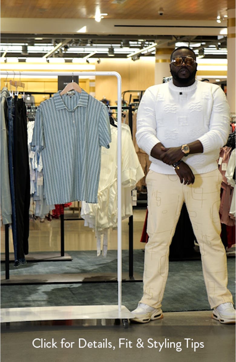 Monogram Waves Golf Polo, sales video thumbnail