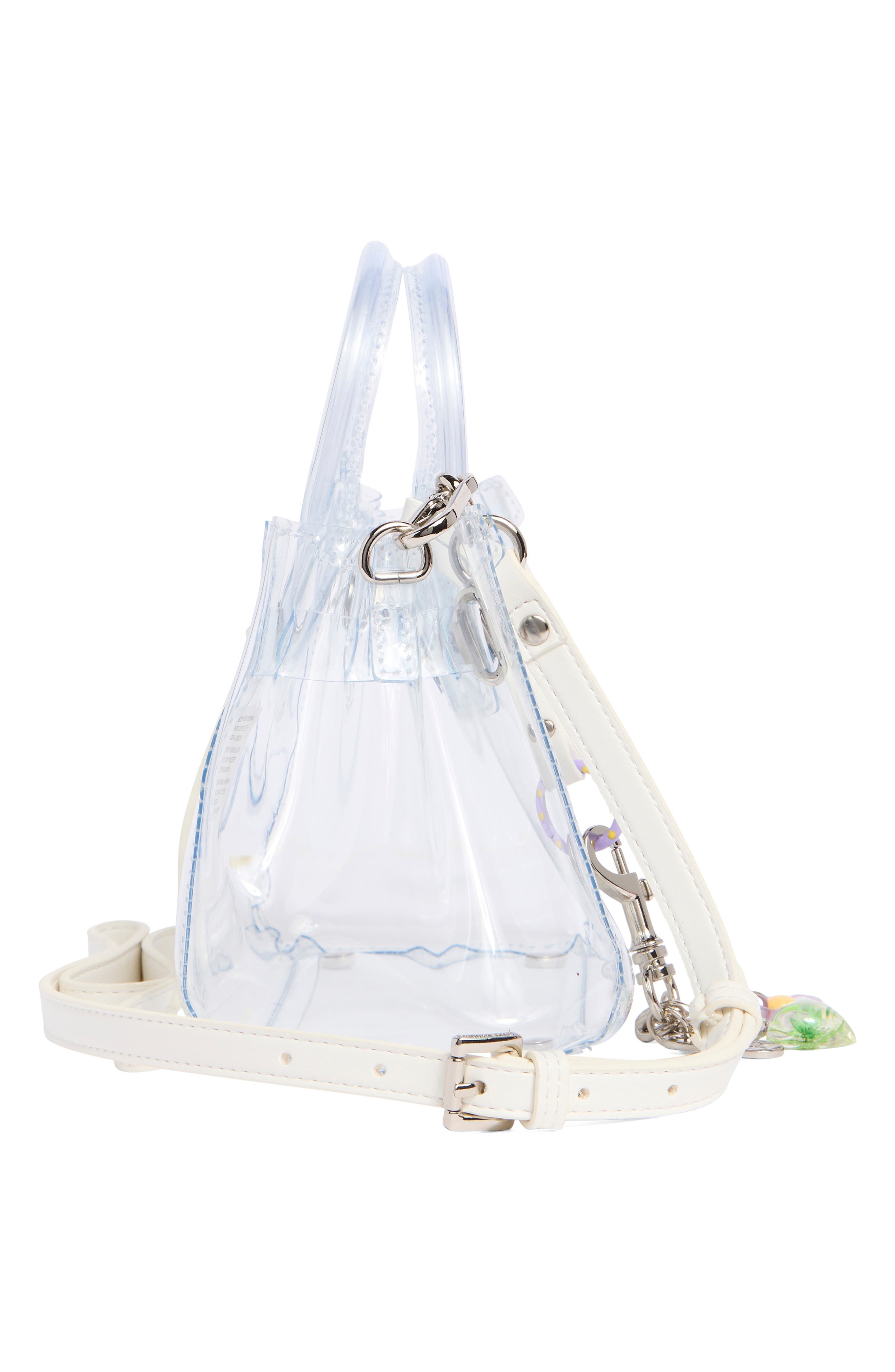 Gummy Mini Clear Jelly Tote, Alternate, color, CLEAR