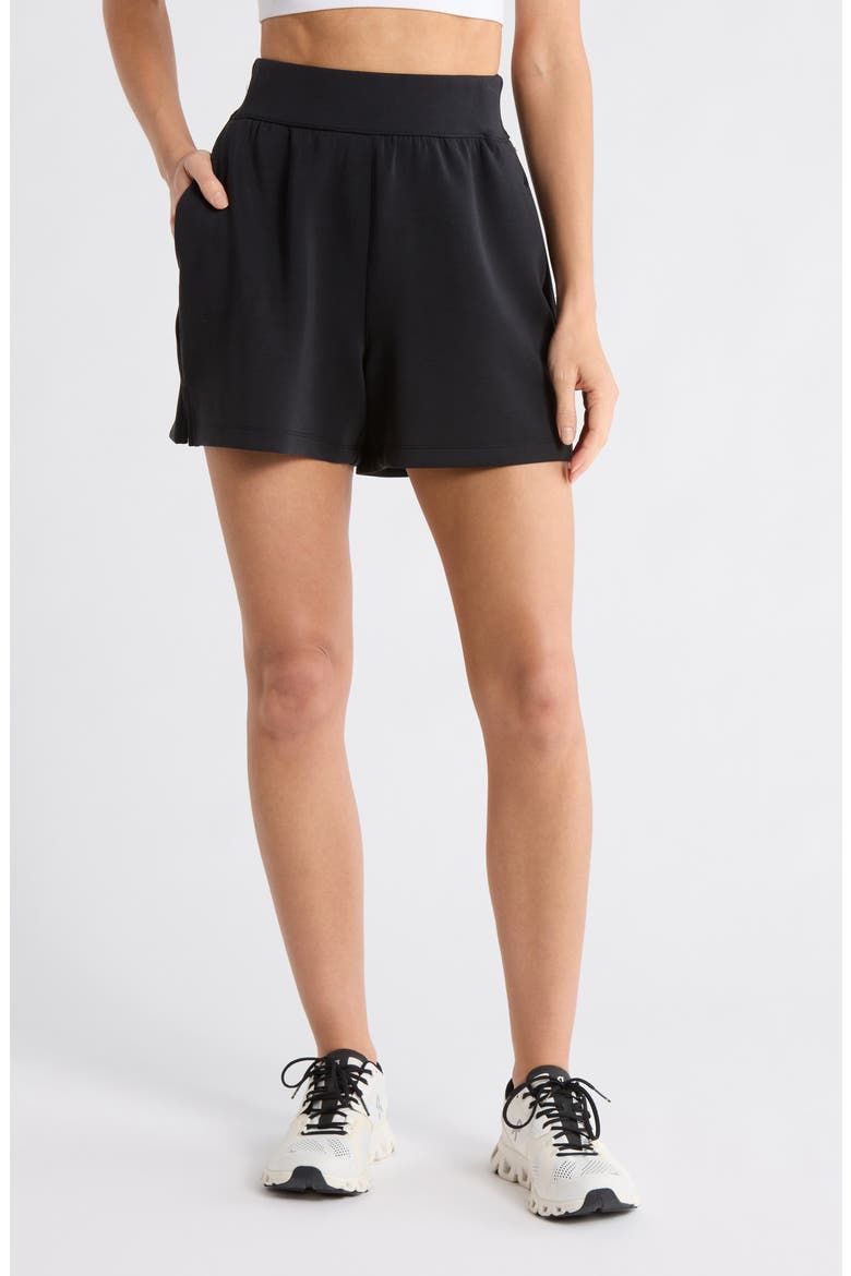 Seasoft Softlite Mid Rise Shorts, Main, color, BLACK