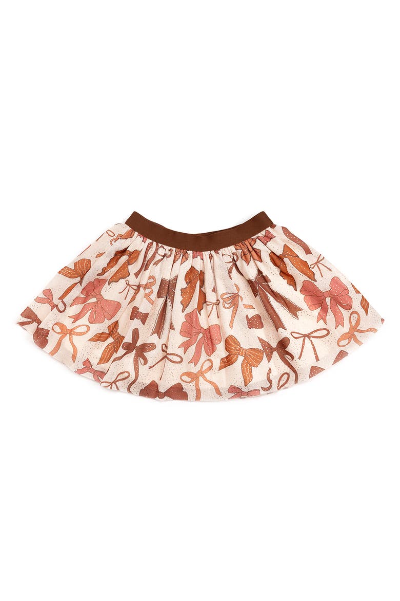 Bow Party Tutu Skirt (Toddler, Little Kid & Big Kid), Main, color, Cream