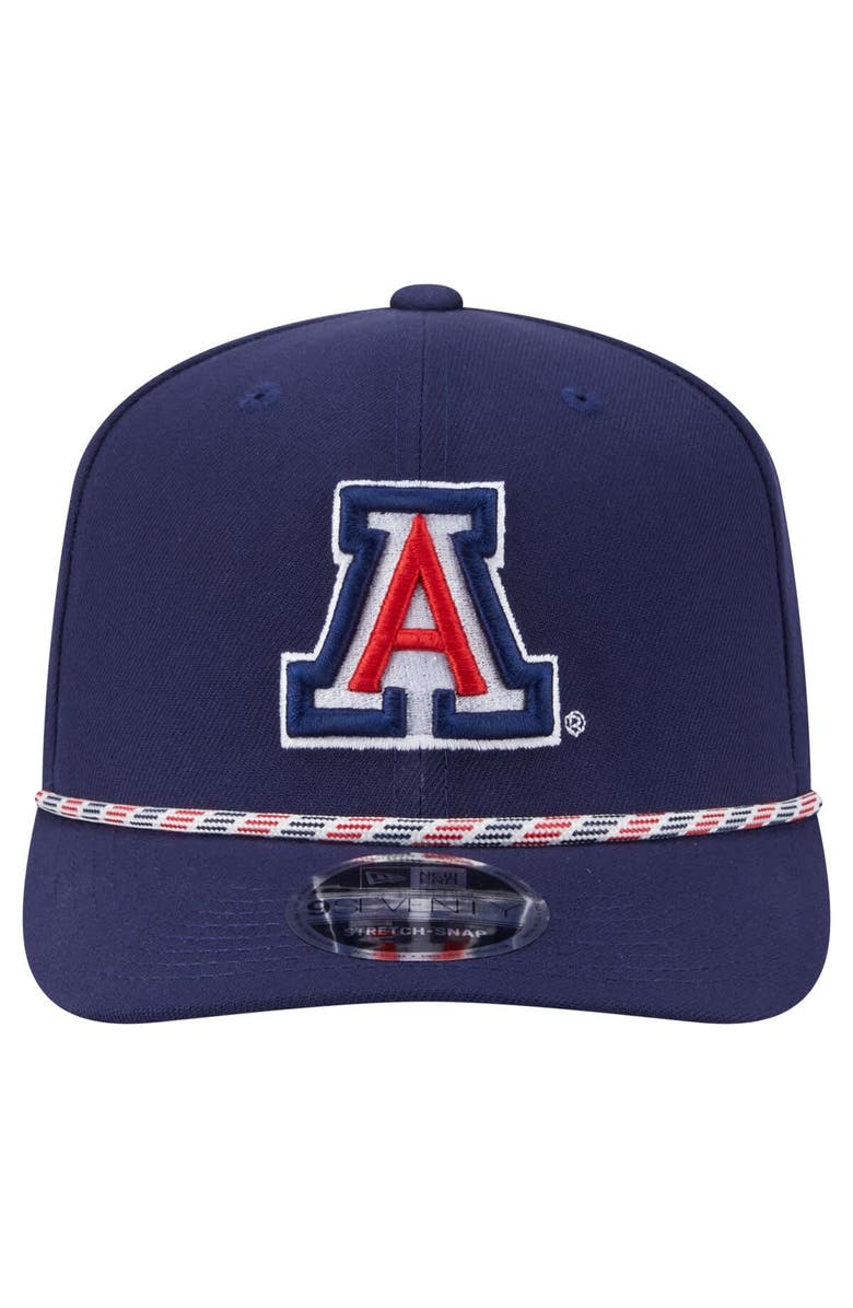 New Era Men's New Era Navy Arizona Wildcats Game Day Multi-Rope 9SEVENTY Stretch-Snap Hat, Alternate, color, Navy