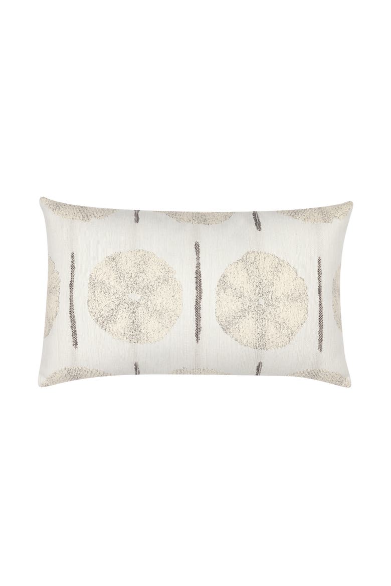 Solstice Jacquard Indoor & Outdoor Woven Accent Pillow, Main, color, Sand