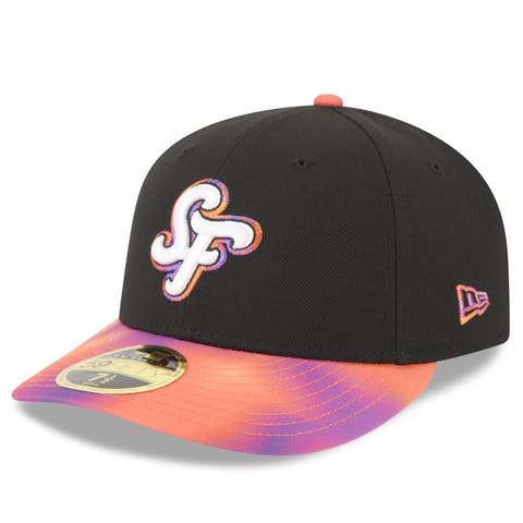 Men's New Era  Black/Orange San Francisco Giants 2025 City Connect Low Profile 59FIFTY Fitted Hat