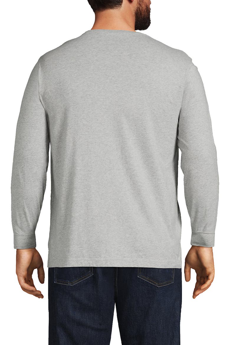 Super-T Long Sleeve T-Shirt, Alternate, color, Gray Heather