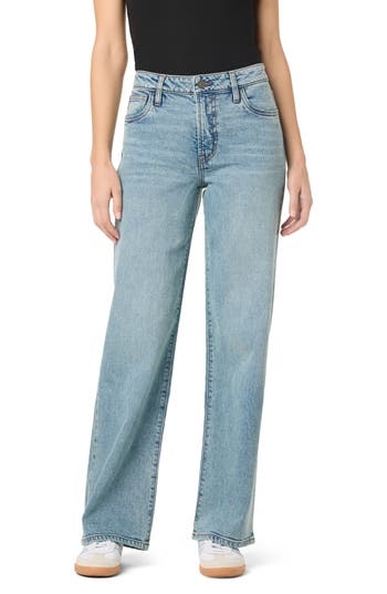 Hudson Jeans Rosalie High Waist Wide Leg Jeans In Nostalgia