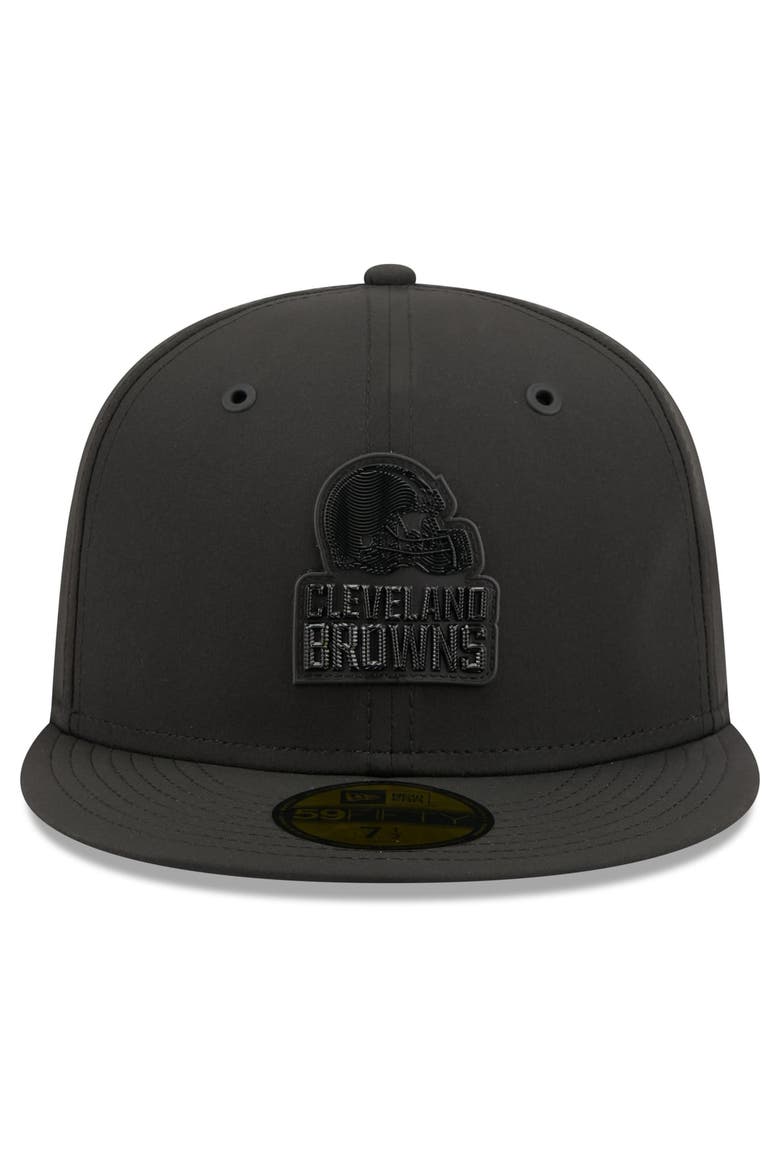 Men's New Era Black Cleveland Browns 2026 Sideline 59FIFTY Fitted Hat, Alternate, color, Black