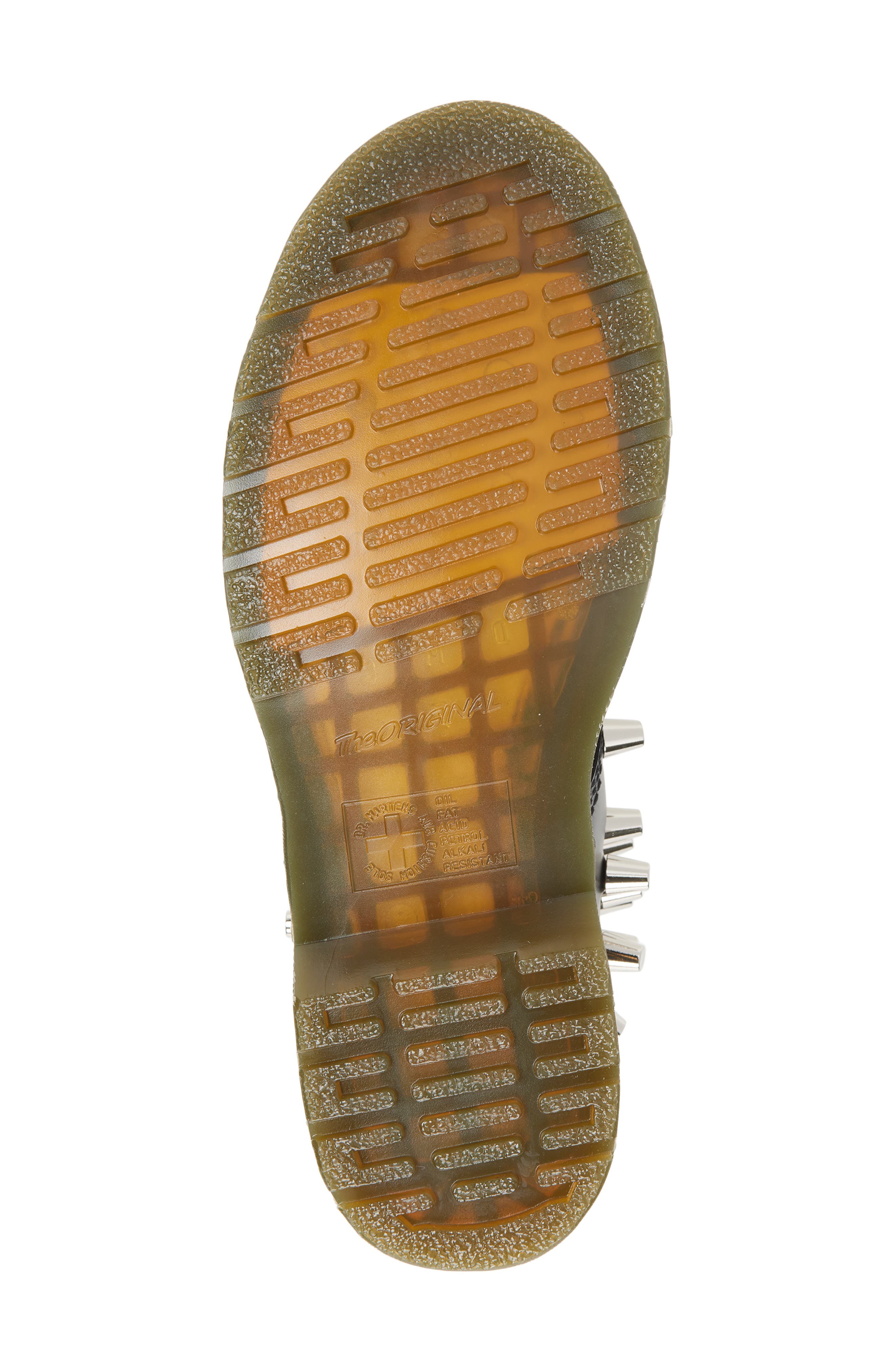 Junya Watanabe x Dr. Martens Studded Boot, Alternate, color, Black