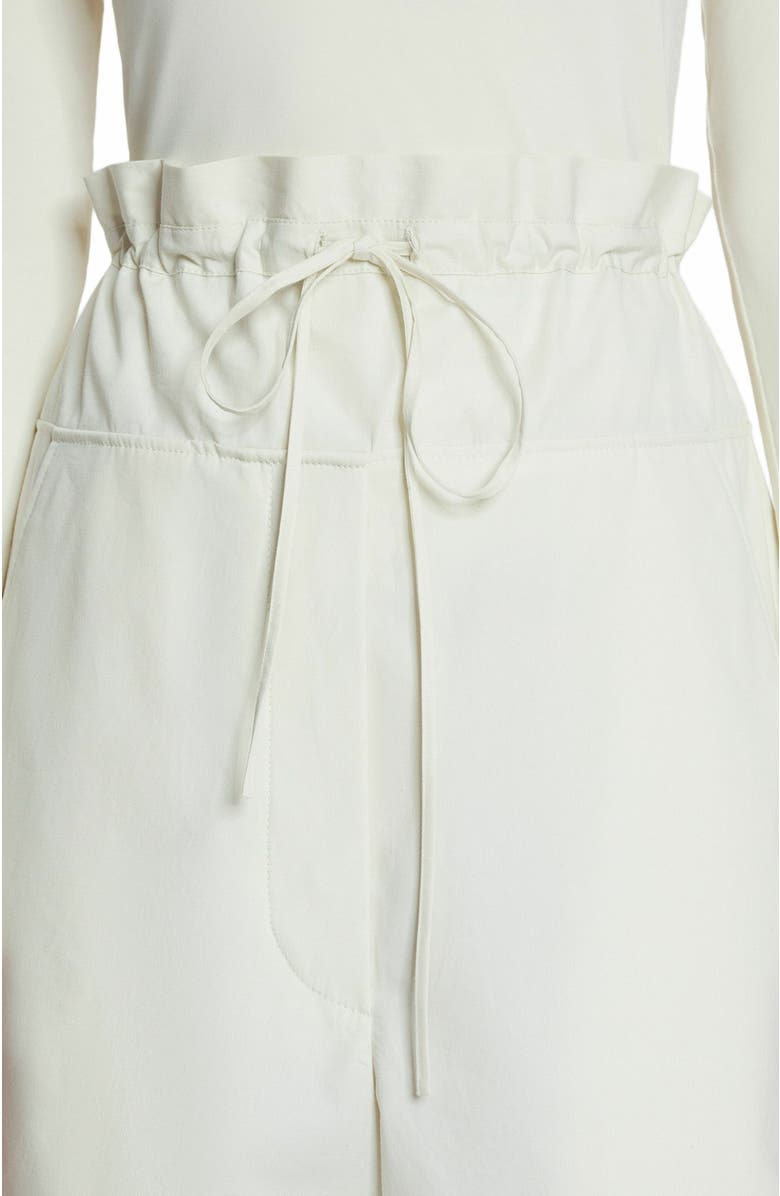 Lanvin Cotton Peplum Shorts, Alternate, color, 