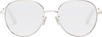 Dior Mini CD O R3U Eyeglasses CD50062U 016 Palladium 52mm NEW Authentic Dior Eyeglasses Gold Mini CD O R3U B500 52/18  main image 2