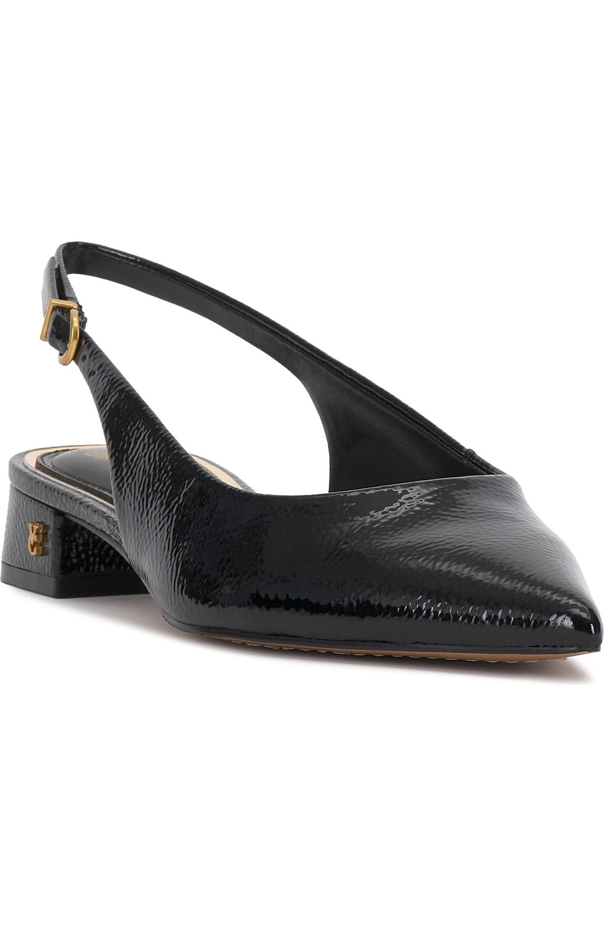 Vince Camuto Valiey budget slingback flat side view