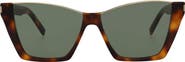 Saint Laurent 58mm Cat Eye Sunglasses