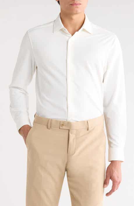 DYLAN PARK Slim Fit Performance 4-Way Stretch Dress Shirt