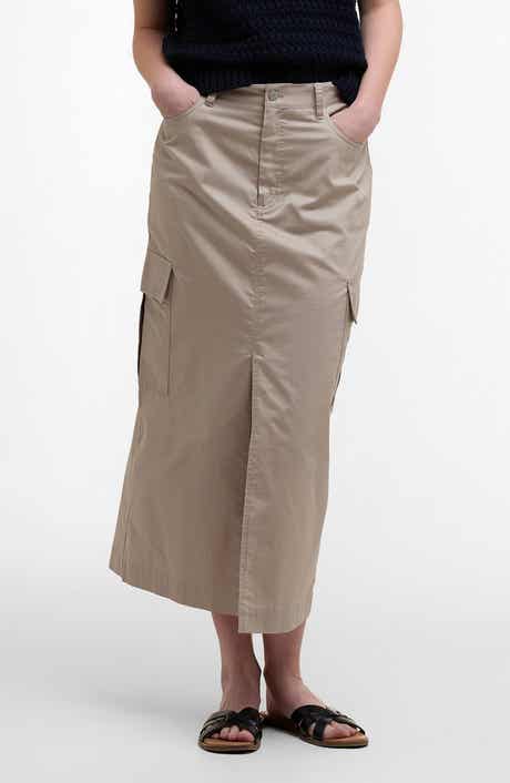 Barbour Luna Utility Midi Skirt