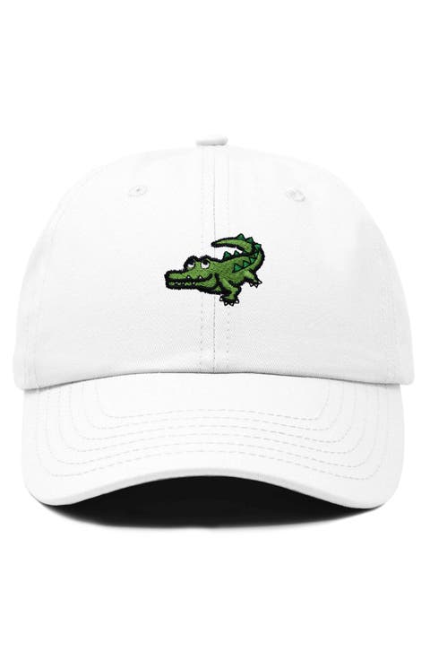 Alligator Embroidered Wildlife Cap