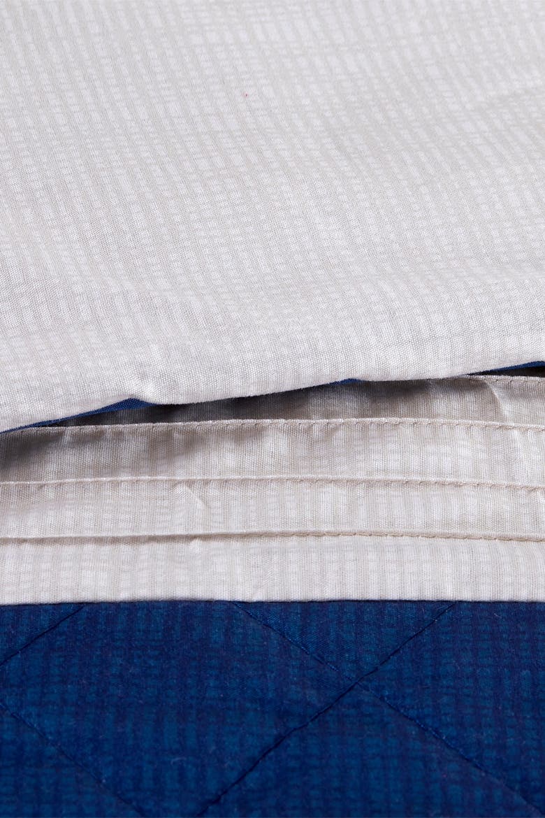 Logan 9-Piece Embellished Comforter Set, Alternate, color, BLUE