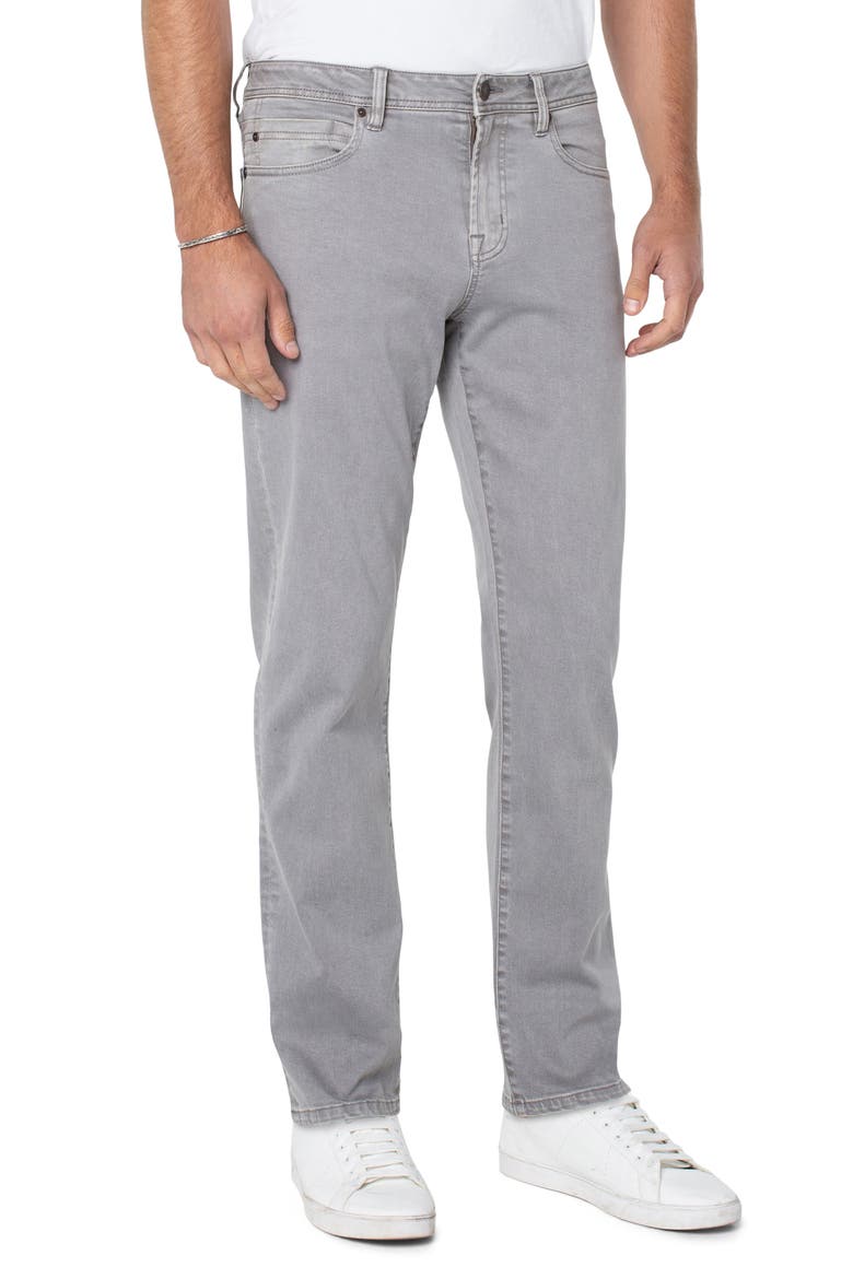 Regent Relaxed Straight Leg Jeans, Alternate, color, ASH GREY