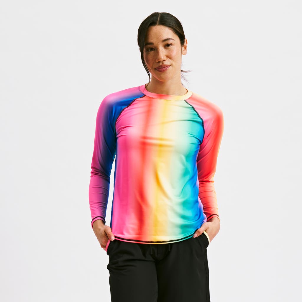 Tomboyx Long Sleeve Sun Rashguard In Multi