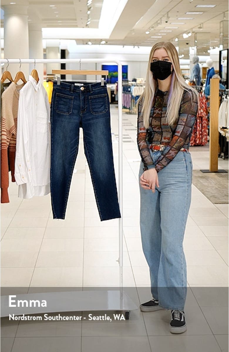 High Waist Straight Leg Jeans, sales video thumbnail