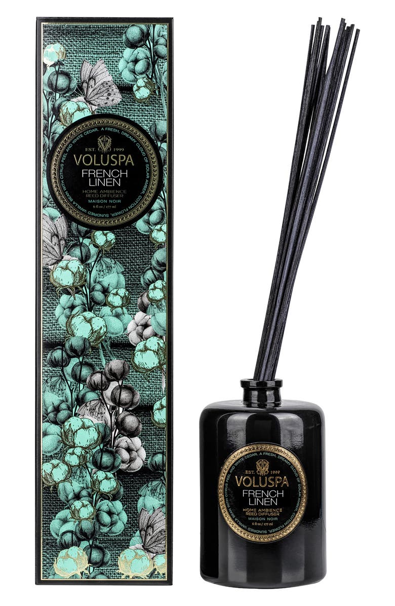 Voluspa French Linen Reed Diffuser, Main, color, French Linen