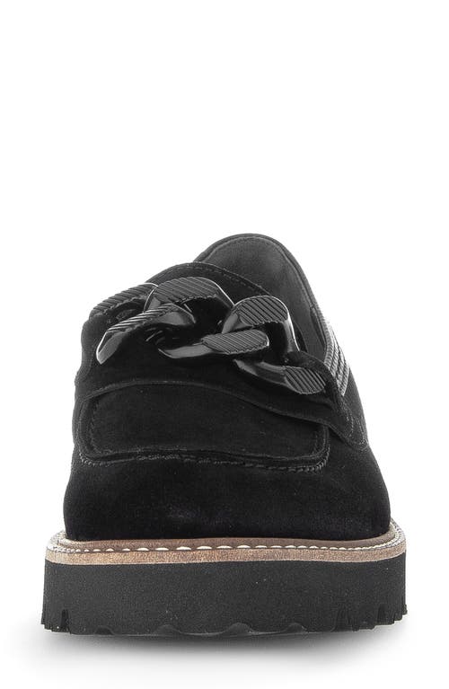 Gabor Bit Loafer In Black