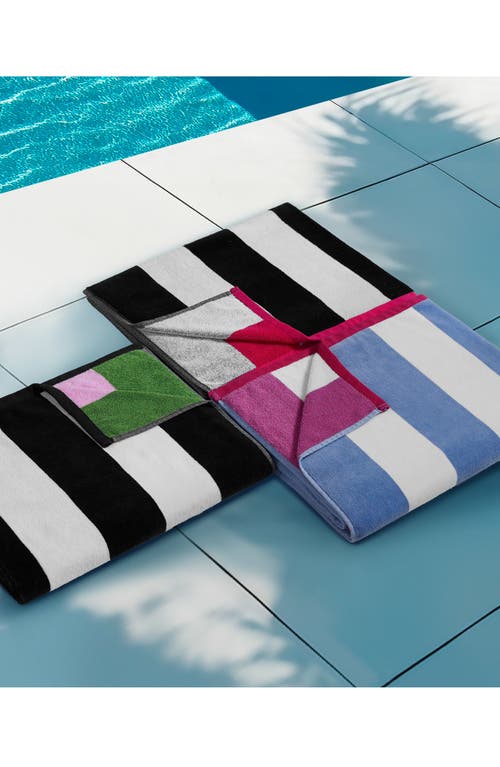 Juicy Couture Stripe Cotton Beach Towel
