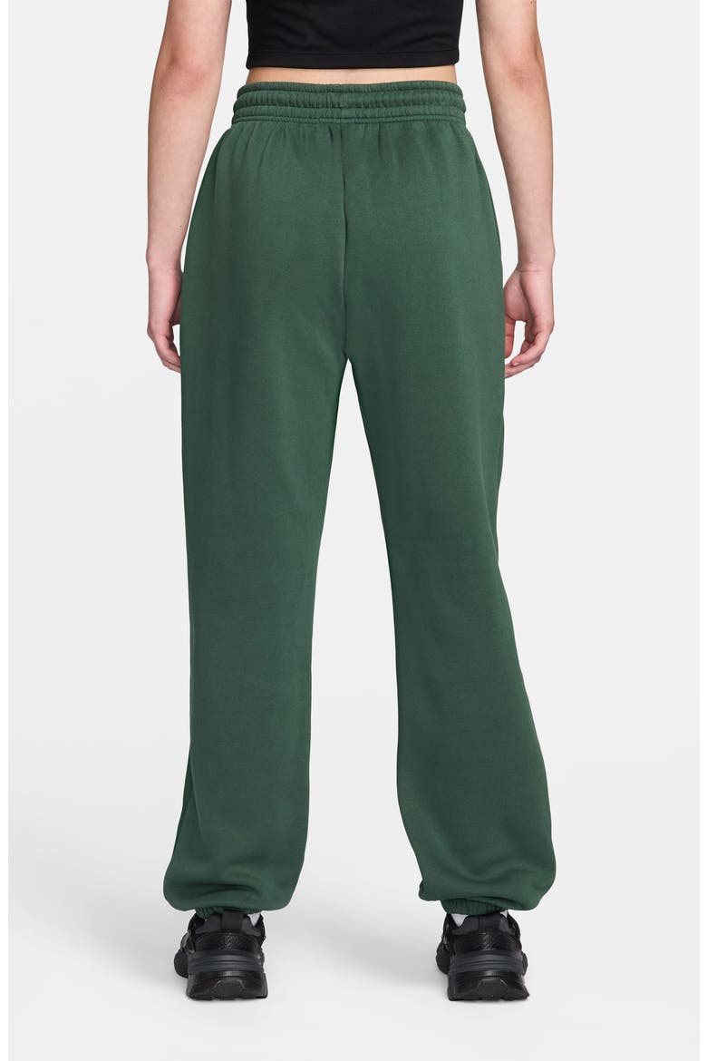 Sportswear Phoenix Fleece High-Waisted Oversized Sweatpants, Alternate, color, 323 FIR/SAIL