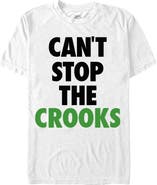 Crooks & Castles Men's Crooks & Castles Can't Stop the Crooks  Graphic T-Shirt