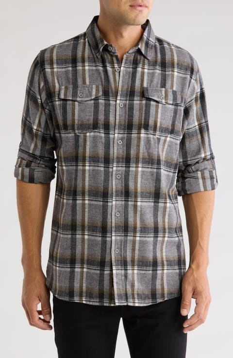 Plaid Flannel Shirt