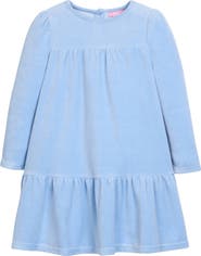 BISBY Kids' Velour Lisle Dress