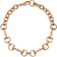 Gucci Horsebit 18K Gold & Diamond Bracelet