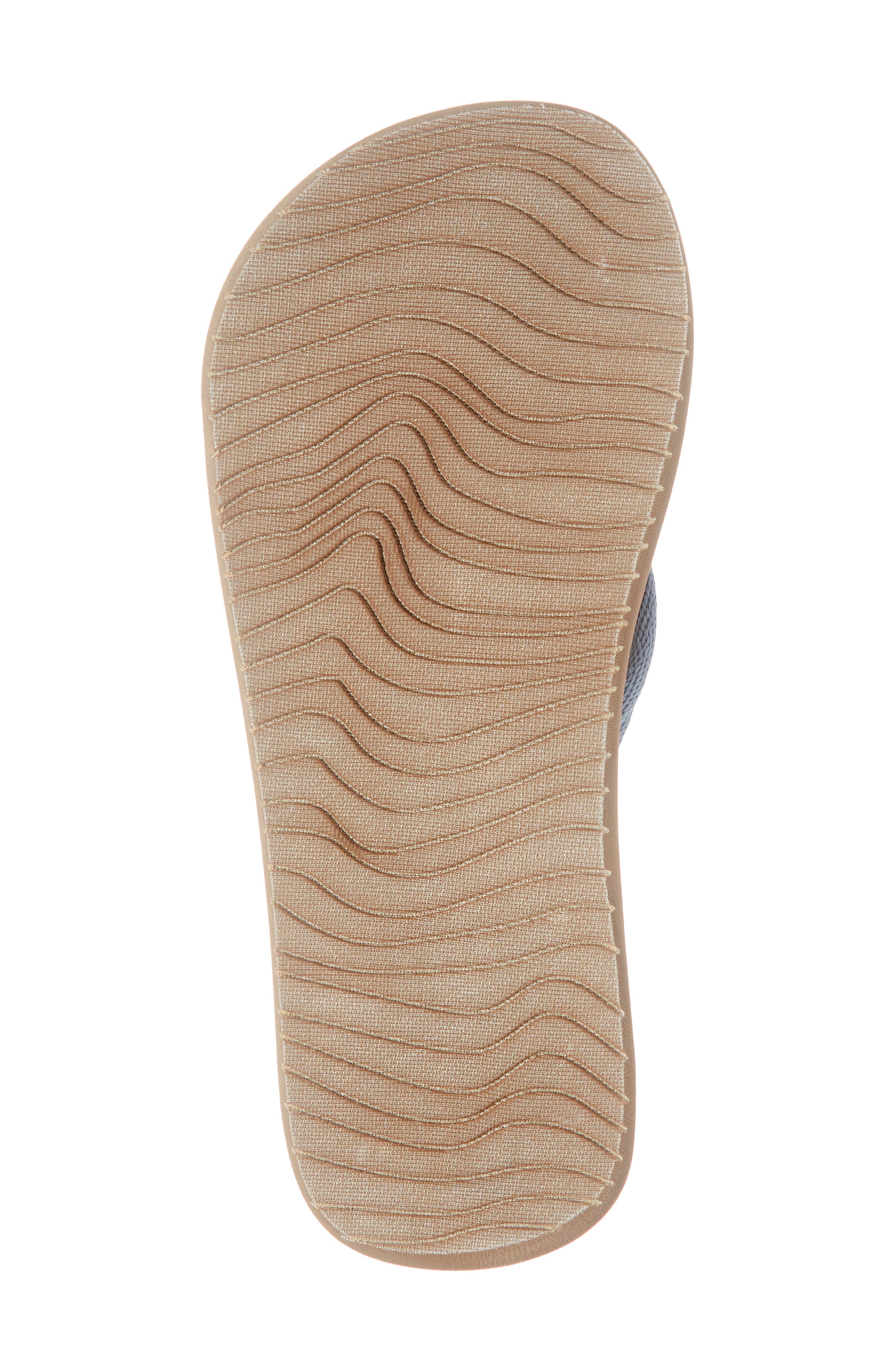 Ahi Beach Flip Flop, Alternate, color, TAN/ NAVY