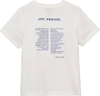 Joy, Period Slim Cut Graphic T-Shirt