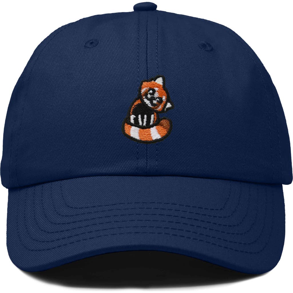 DALIX DALIX RED PANDA EMBROIDERED DAD HAT