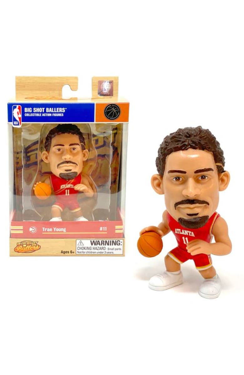 PARTY ANIMAL Trae Young (Atlanta Hawks) NBA Big Shot Ballers 5" Figure, Main, color, Multi-Color