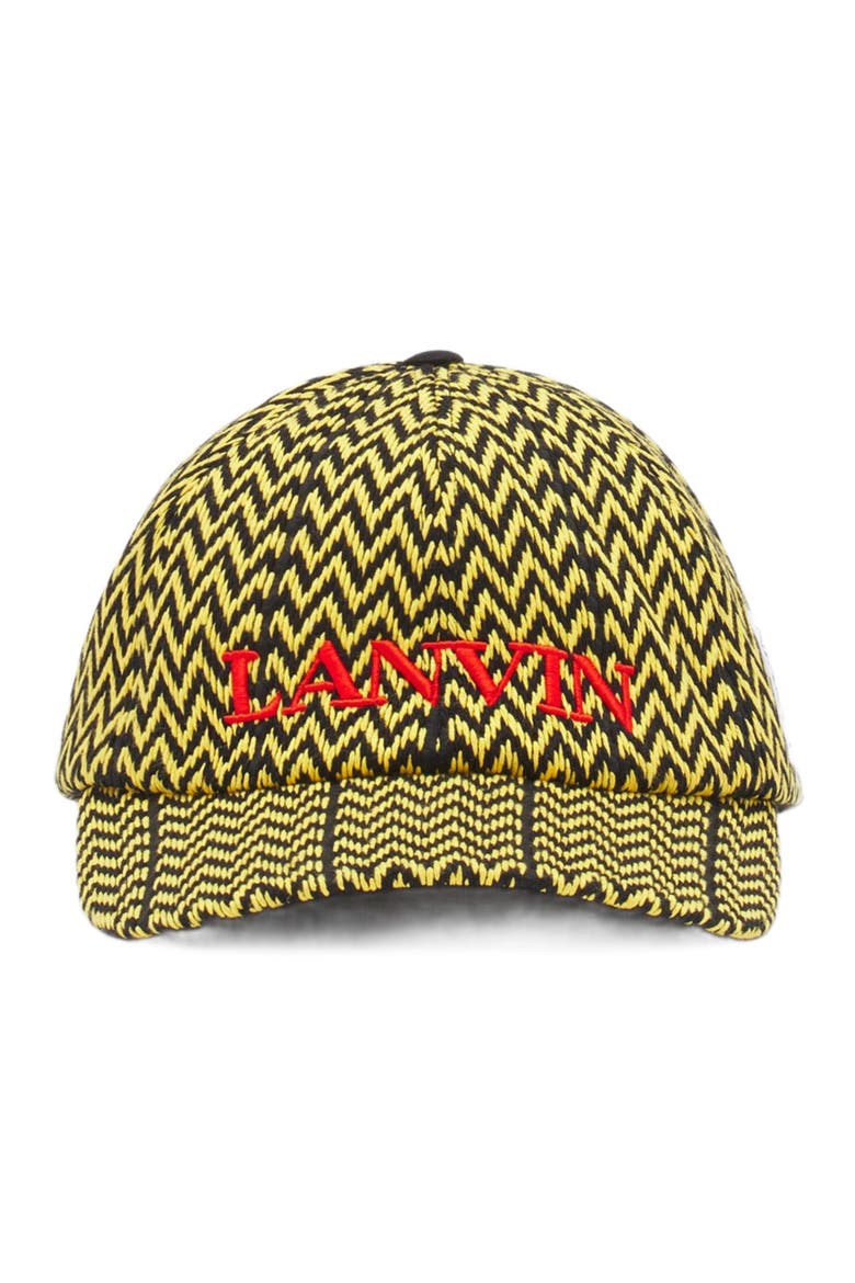 x FUTURE CURB COTTON CAP, Main, color, BLACK/YELLOW