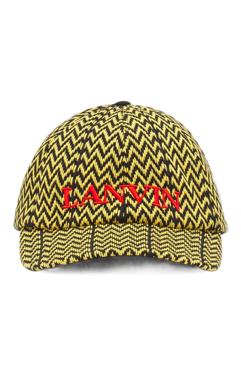 Lanvin x FUTURE CURB COTTON CAP, Main, color,