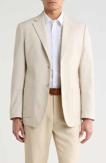 Slim Fit Plaid Sport Coat
