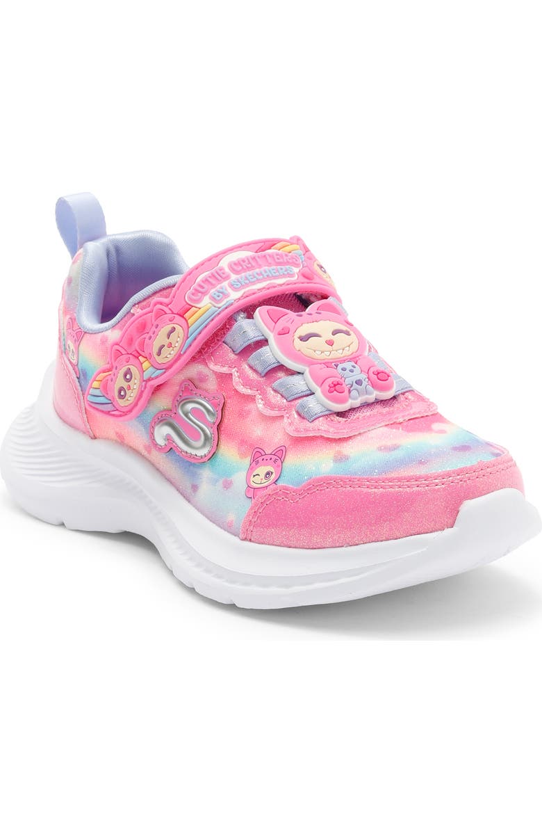SKECHERS Kids' Jumpsters Sneaker, Main, color, Pink Multi
