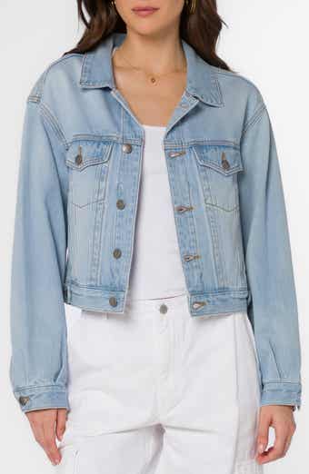 Jones Oversize Crop Denim Jacket