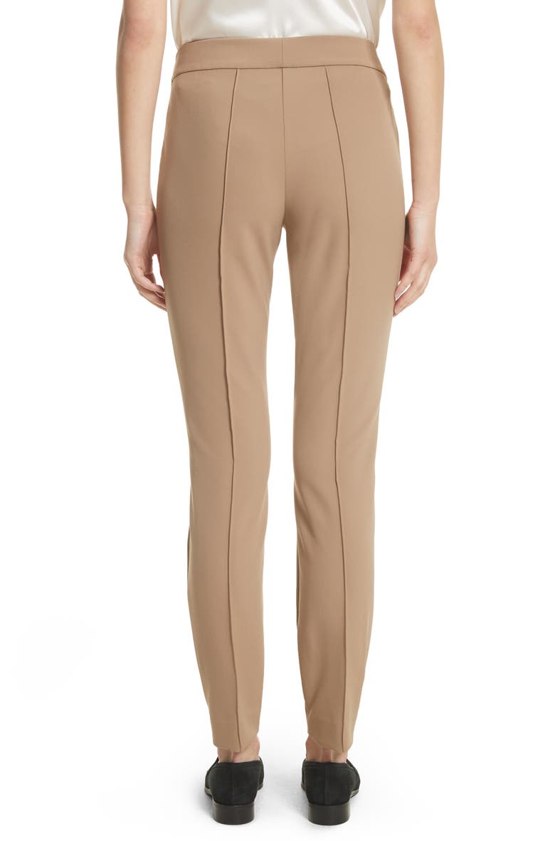 Lafayette 148 New York Gramercy Acclaimed Stretch Pants, Alternate, color, Cammello