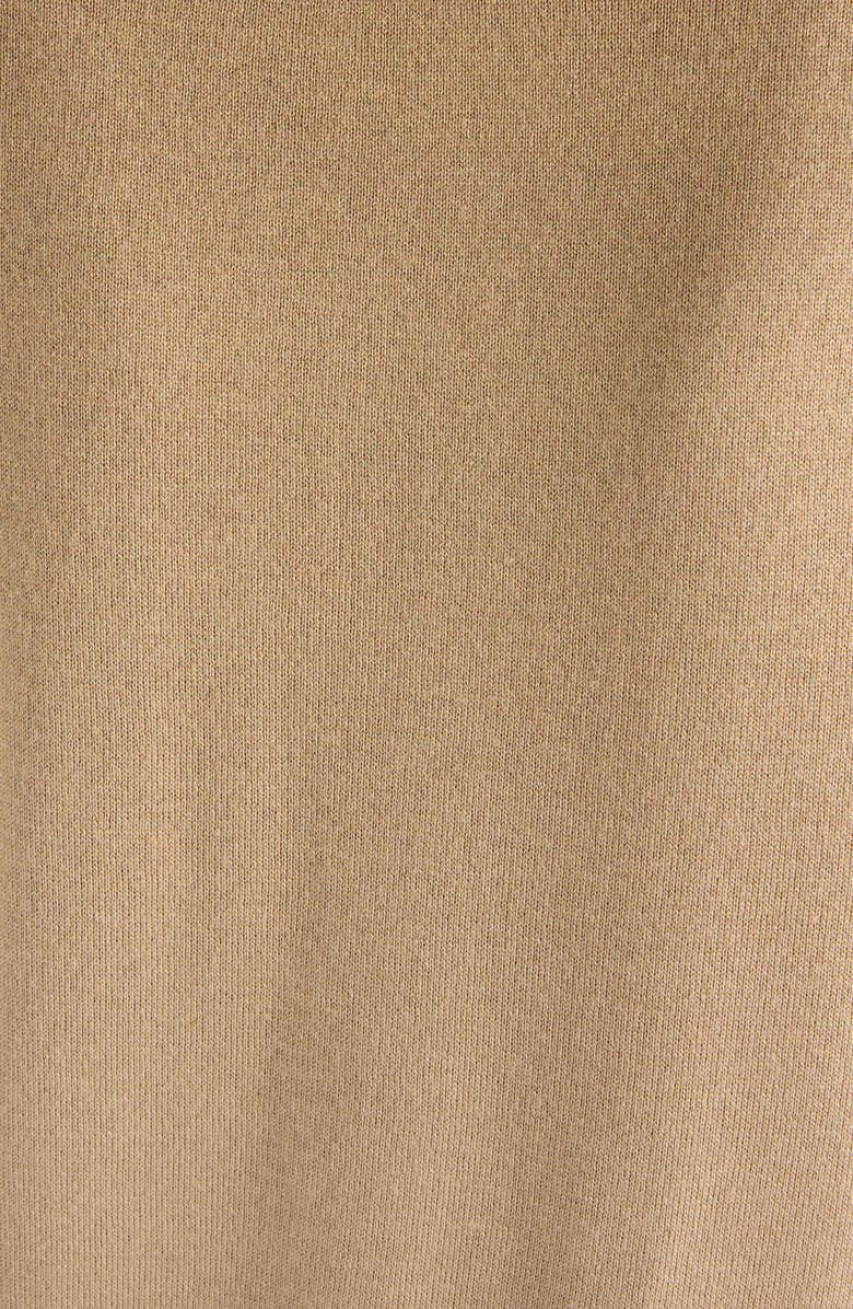 Acne Studios Kohona Layered Silk, Wool & Cashmere Cardigan, Alternate, color, Sand Beige