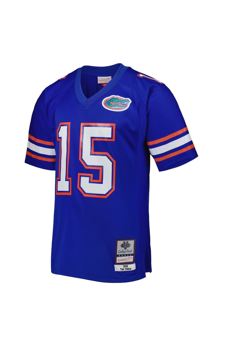 Mitchell & Ness Men's Mitchell & Ness Tim Tebow Royal Florida Gators Big & Tall Legacy Jersey, Alternate, color, Royal