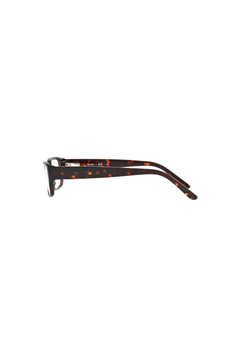 51mm Rectangle optical glasses, Alternate, color, Tortoise