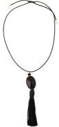 Panacea Stone Tassel Pendant Necklace