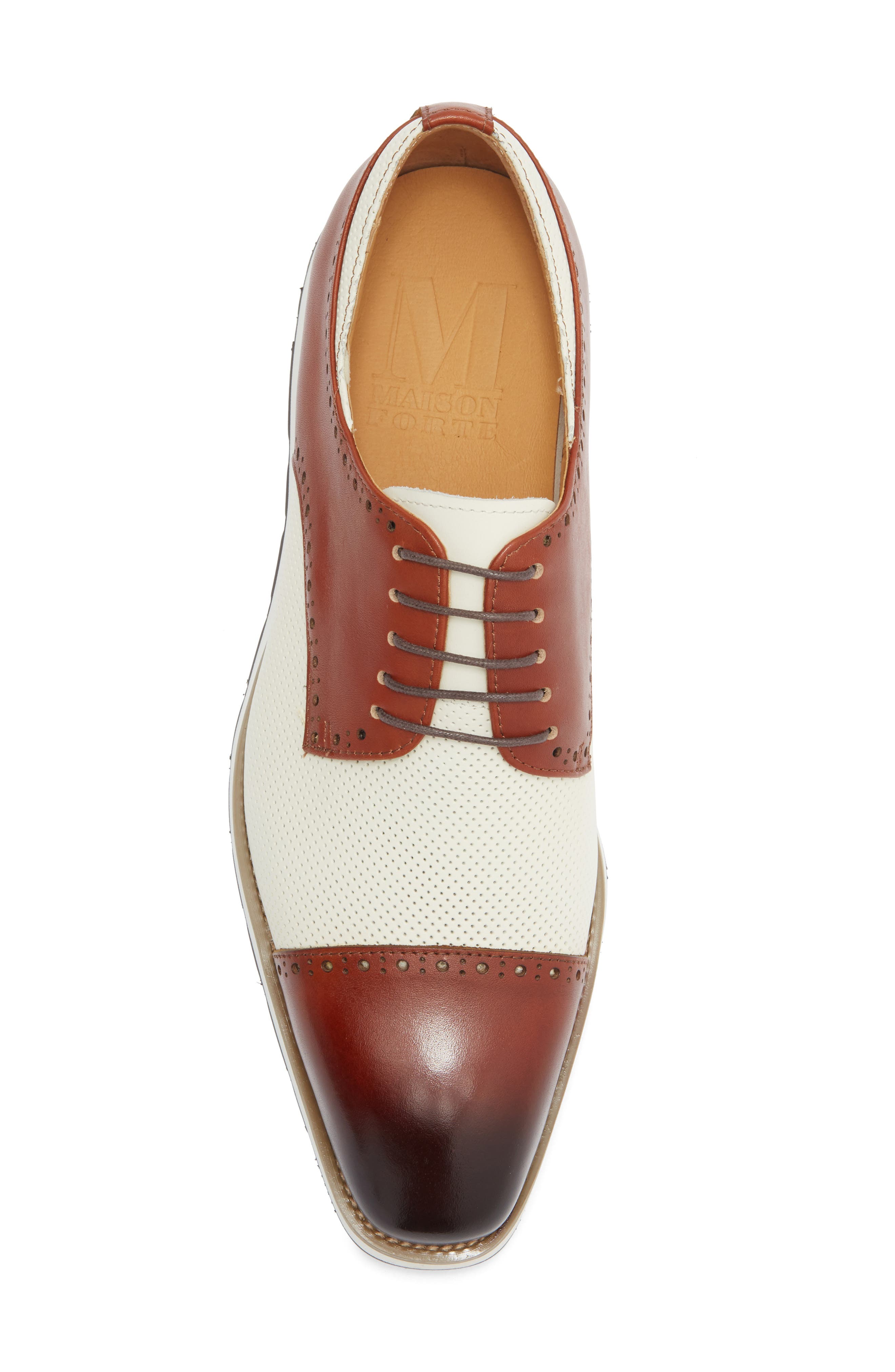 Saba Hybrid Oxford, Alternate, color, BROWN/ BONE
