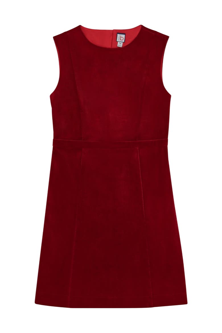 Victoria A Line Shift Dress, Main, color, Red Velvet