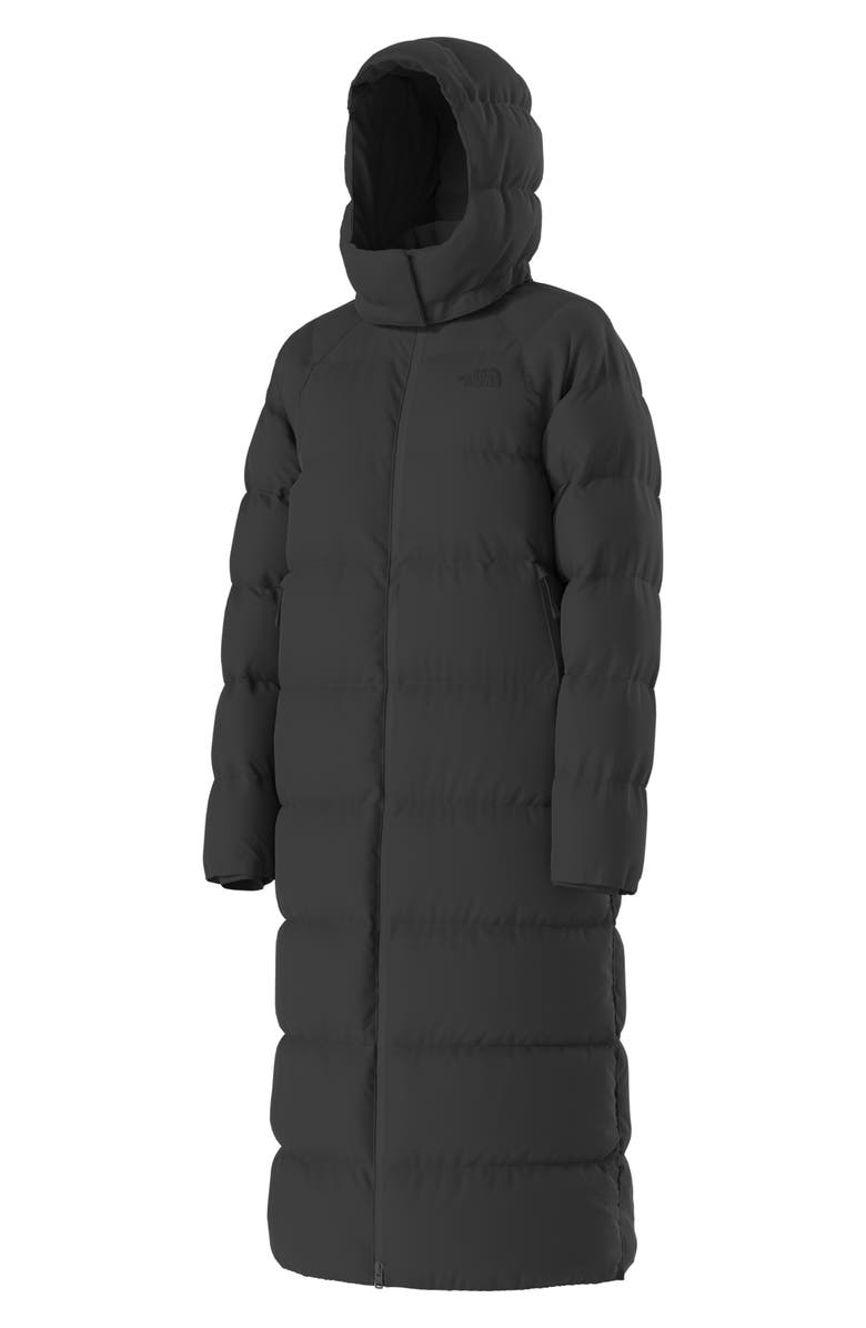 The North Face Hydrenalite<sup>™</sup> Water Repellent 600 Fill Power Down Hooded Parka, Alternate, color, Tnf Black