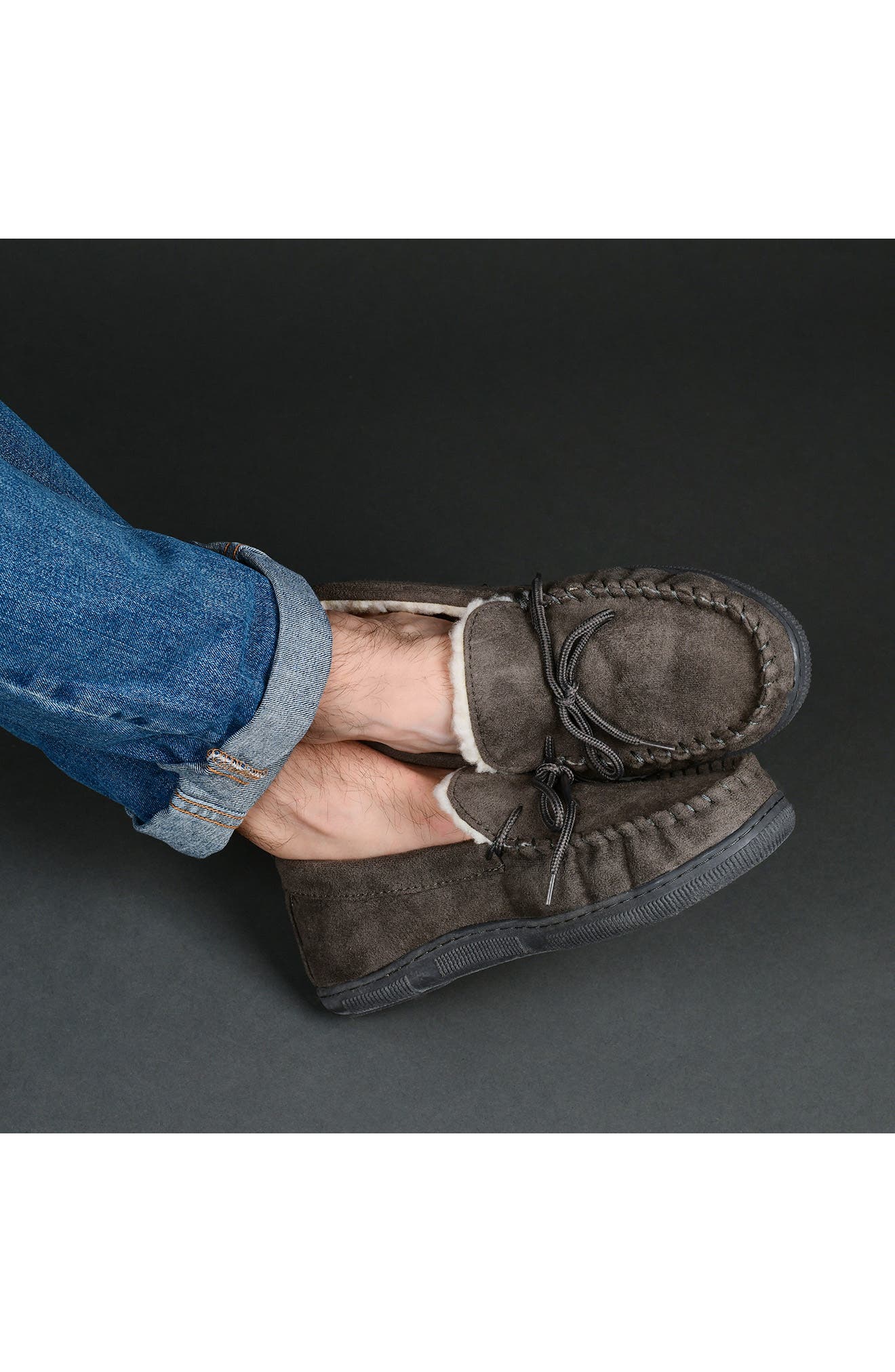 VANCE CO Driving Loafer, Alternate, color, Grey