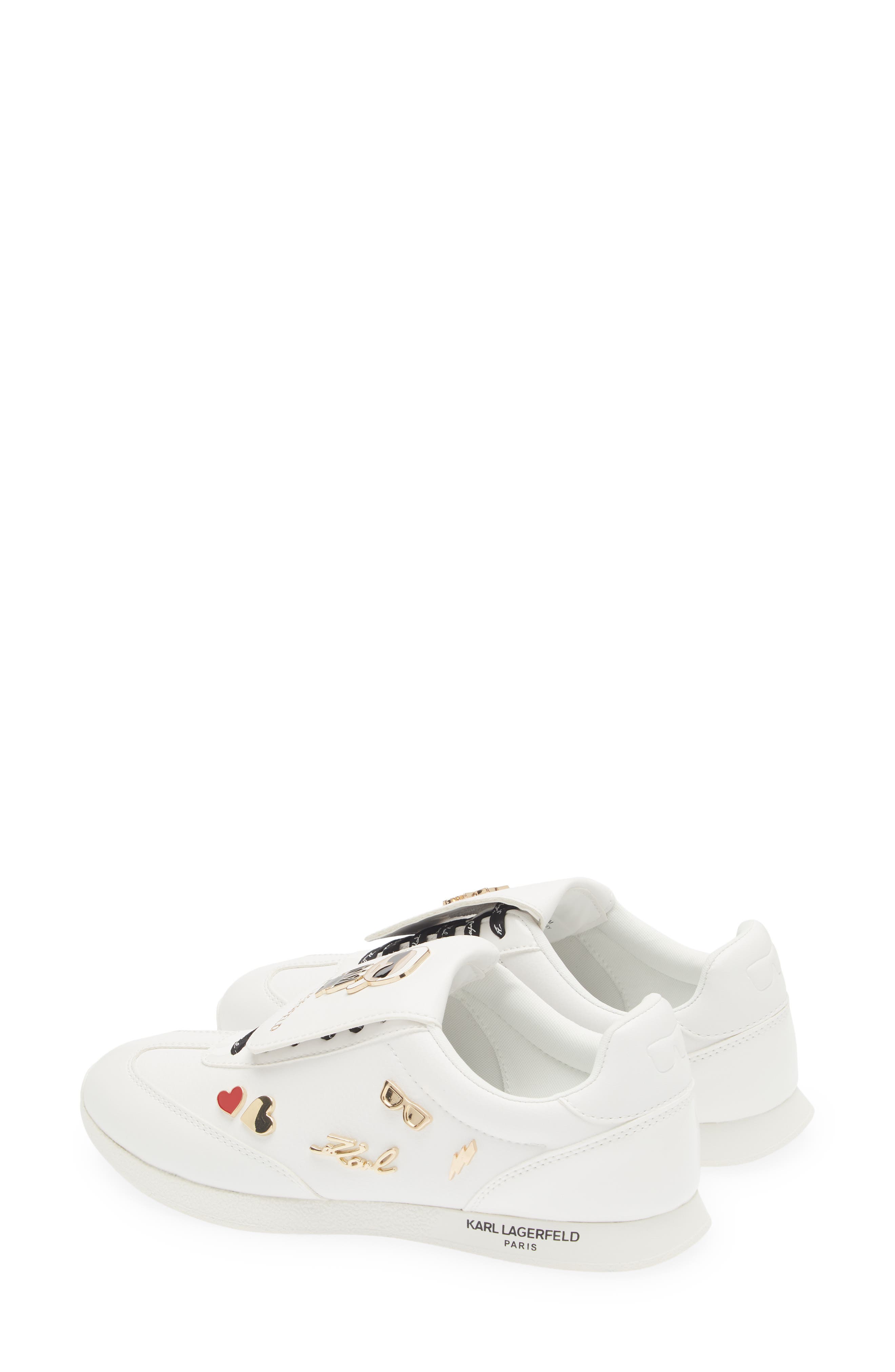 KARL LAGERFELD PARIS Margey Sneaker, Alternate, color, Bright White