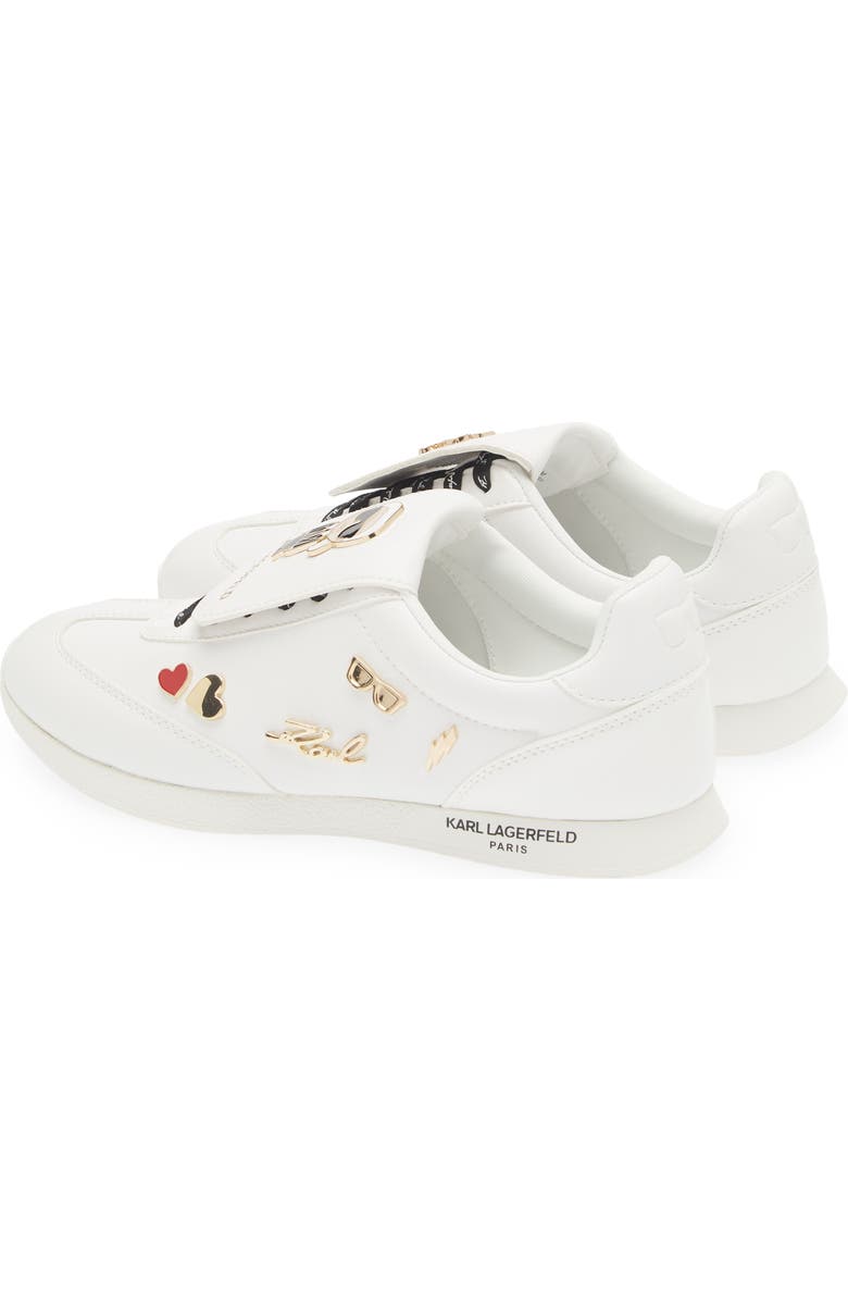 KARL LAGERFELD PARIS Margey Sneaker, Alternate, color, Bright White